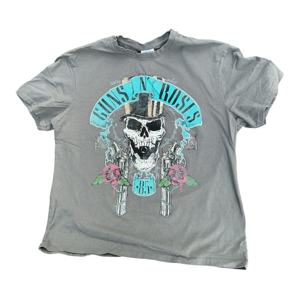 Gray Guns N Roses Tshirt - Picture 4 of 4